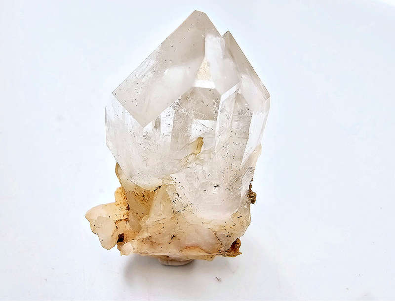 Clear Quartz Rough Point B (40g) Brandberg Twin