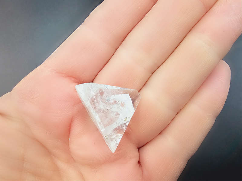 Apophyllite  Rough Crystal Point (Approx 1-2cm)