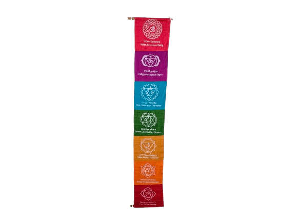 Chakra Banner Colourful (1M)