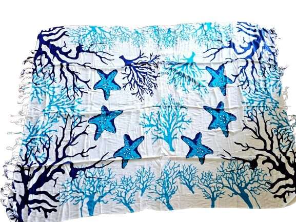 Blue Shell Sarong