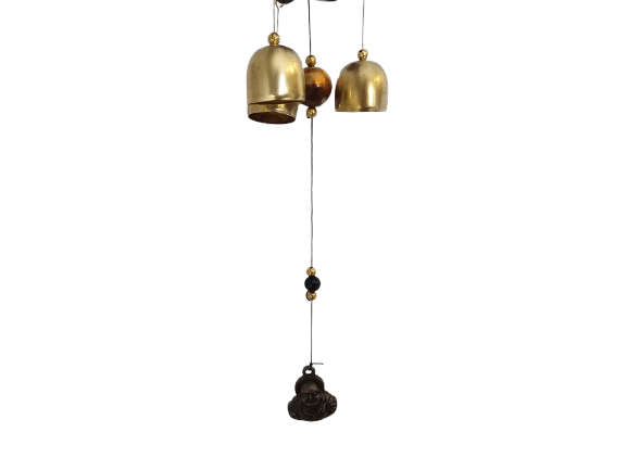 Buddha Pagoda &amp; Bell Wind Chime