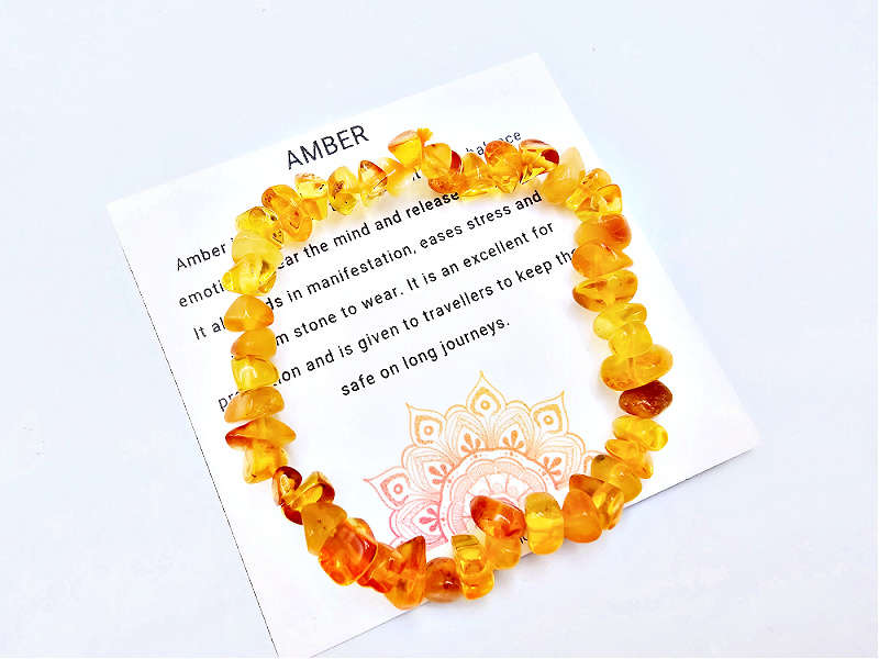 Amber Chips Bangle