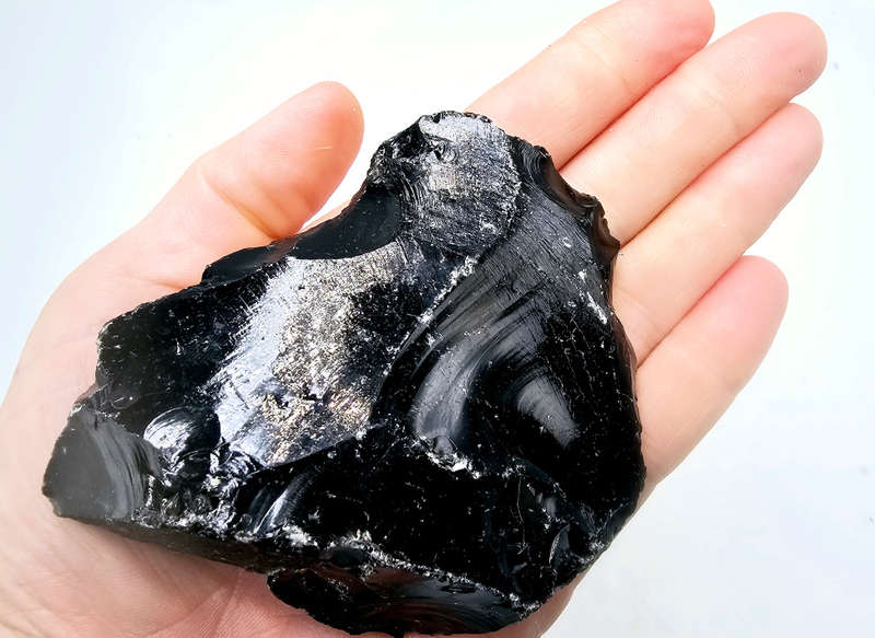 Black Obsidian Rough Large F (176g)