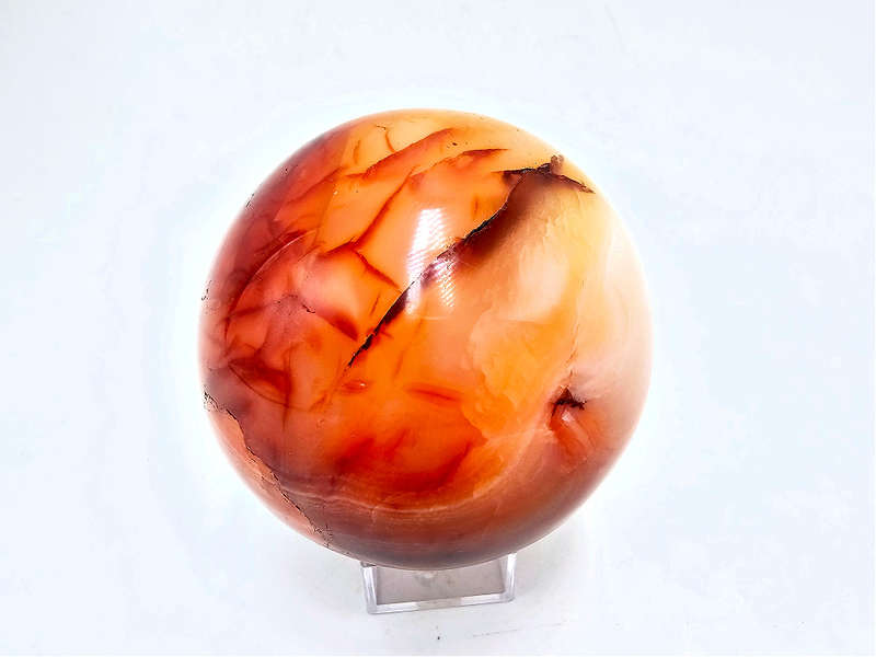 Carnelian Agate Sphere A (366g)