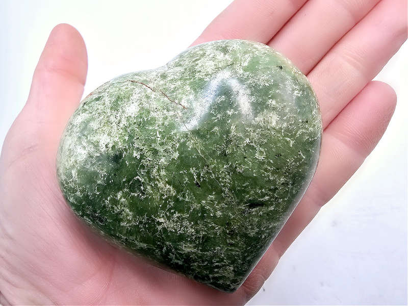 Chrysoprase Heart Polished B (232g)