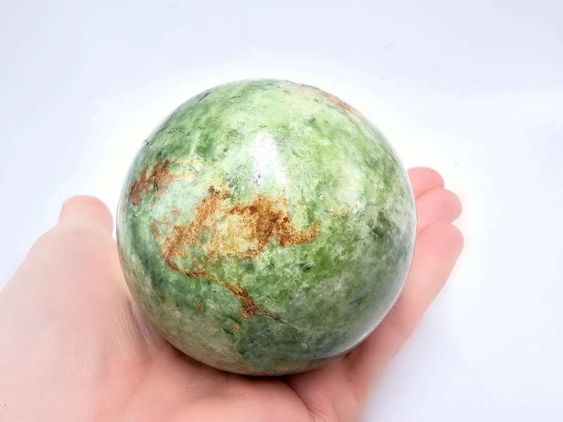Chrysoprase Sphere A (536g)