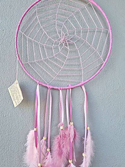 Pink Dream Catcher (35cm)