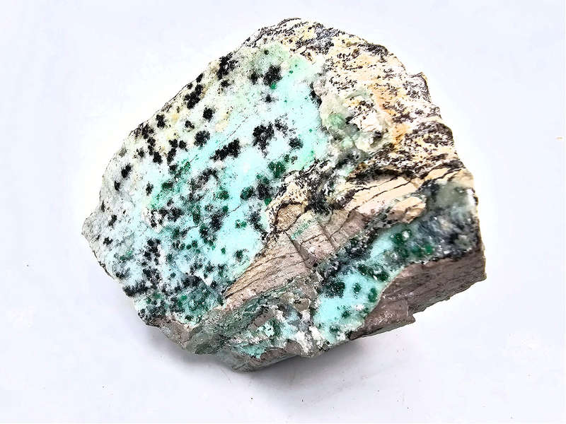 Drusy Chrysocolla Specimen K (246g) Dendritic
