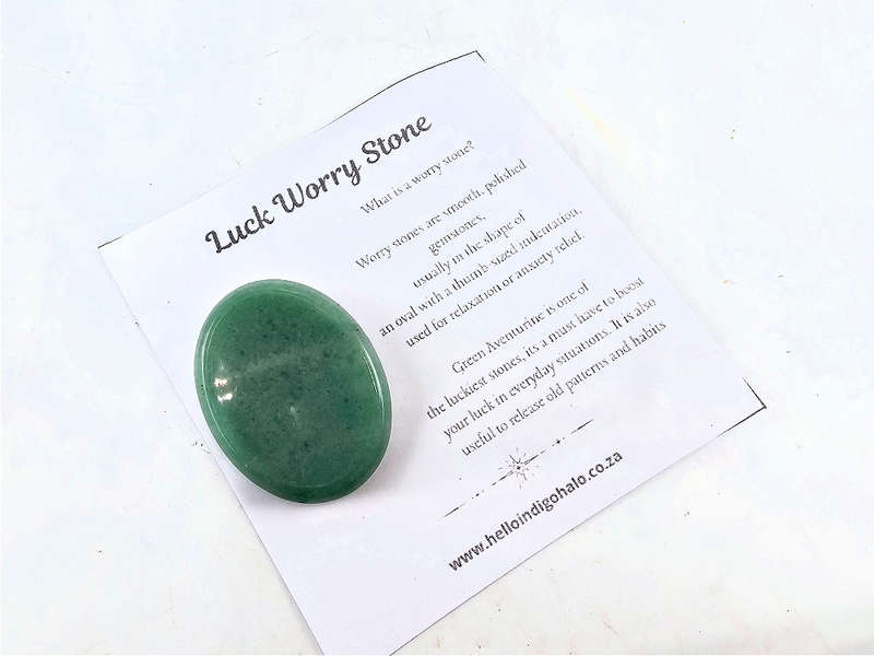 Worry Stone Luck (Green Aventurine)