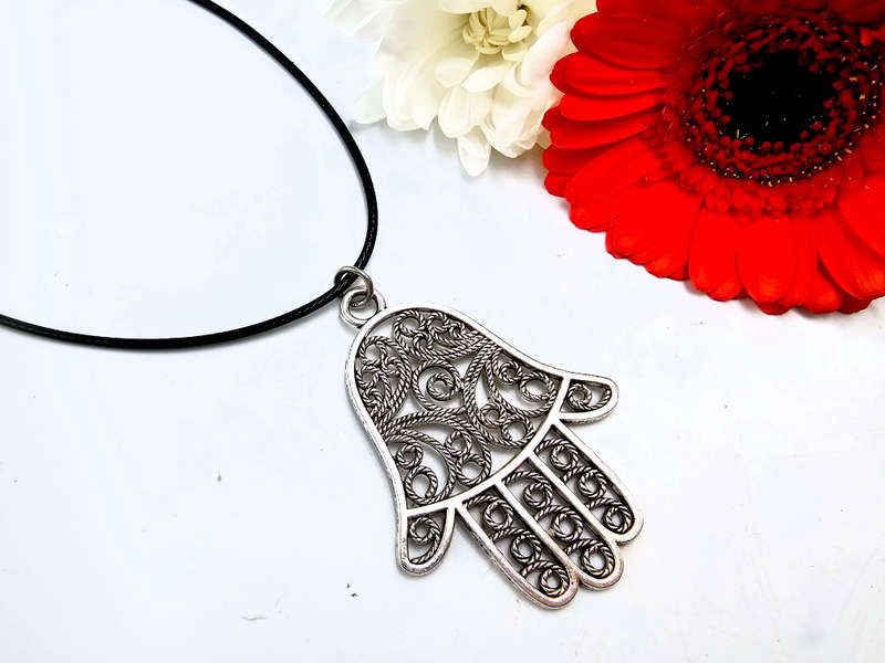 Hamsa Hand Necklace