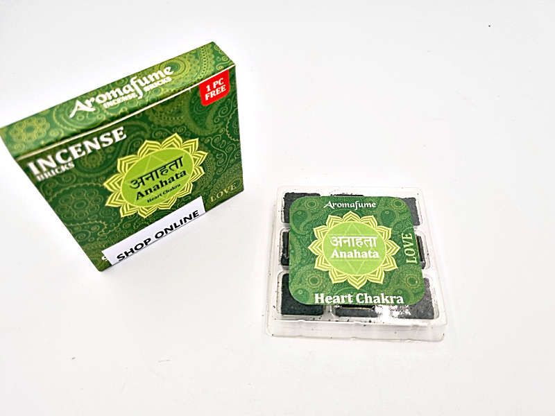 Aromafume Incense Bricks Heart Chakra