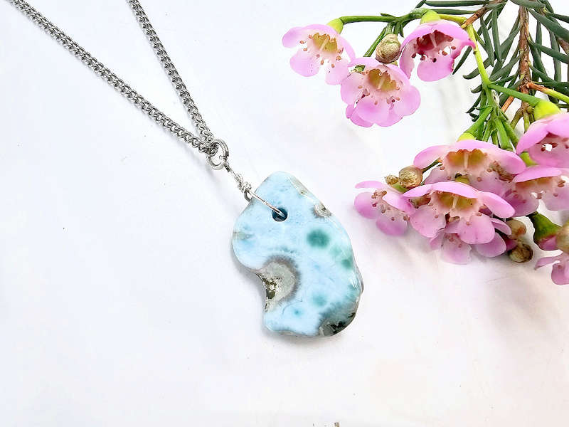 Larimar Necklace