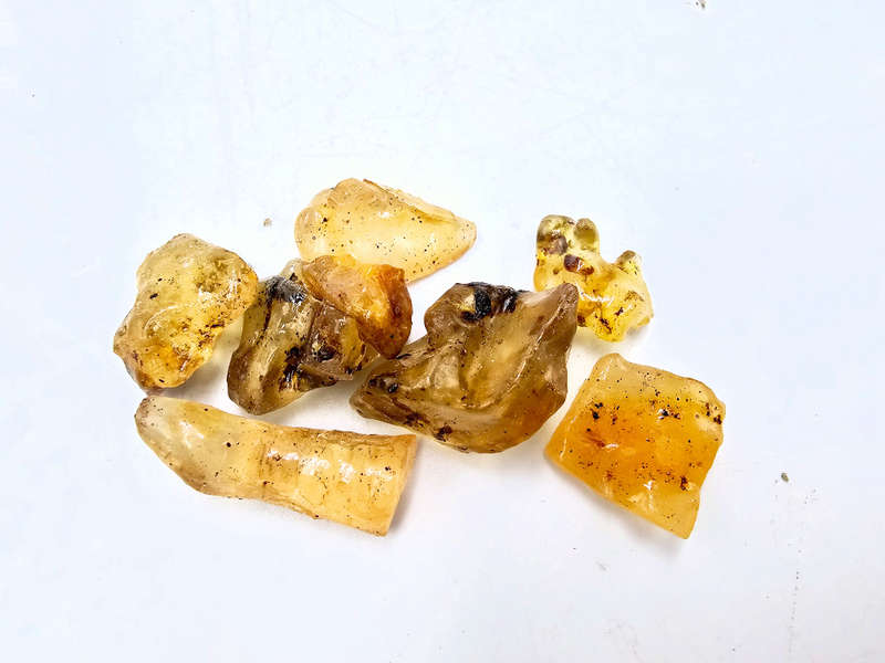 Natural Honey Gold Copal Amber Pack Mix (5g)