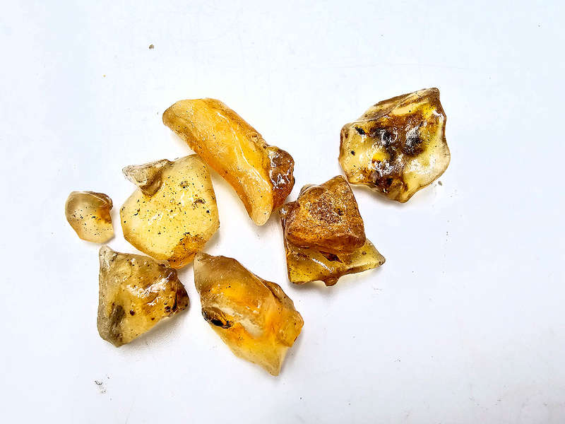 Natural Honey Gold Copal Amber Pack Mix (5g)