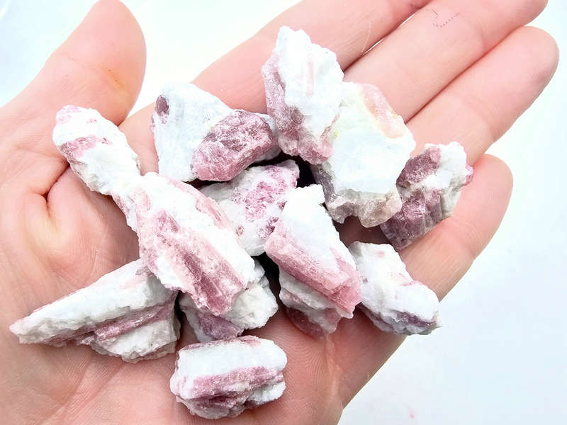 Pink Tourmaline in Matrix Rough Pieces (2-3cm)