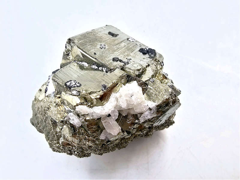 Pyrite Cluster A Grade - B (124g) Galena Exclusions