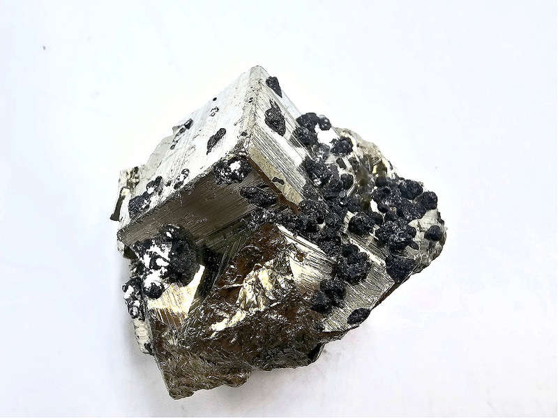 Pyrite Cluster A Grade - B (124g) Galena Exclusions