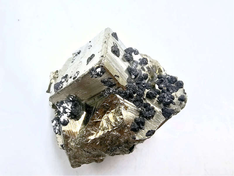 Pyrite Cluster A Grade - B (124g) Galena Exclusions