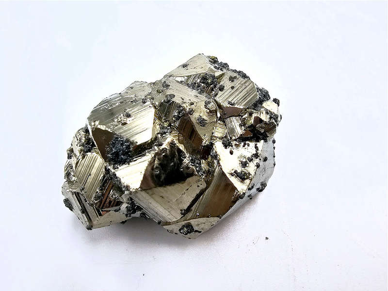 Pyrite Cluster A Grade - C (124g) Galena Exclusions
