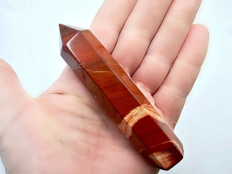 Red Jasper Polished Point A (9.5cm)