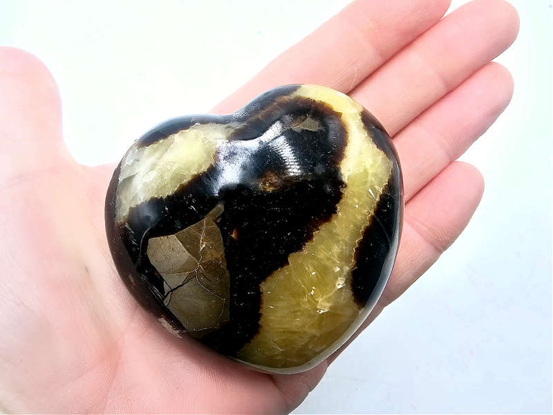 Septarian Polished Heart B (226g)