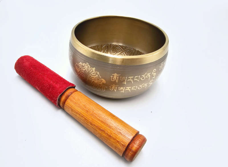 Singing Bowl Brown A (Small)