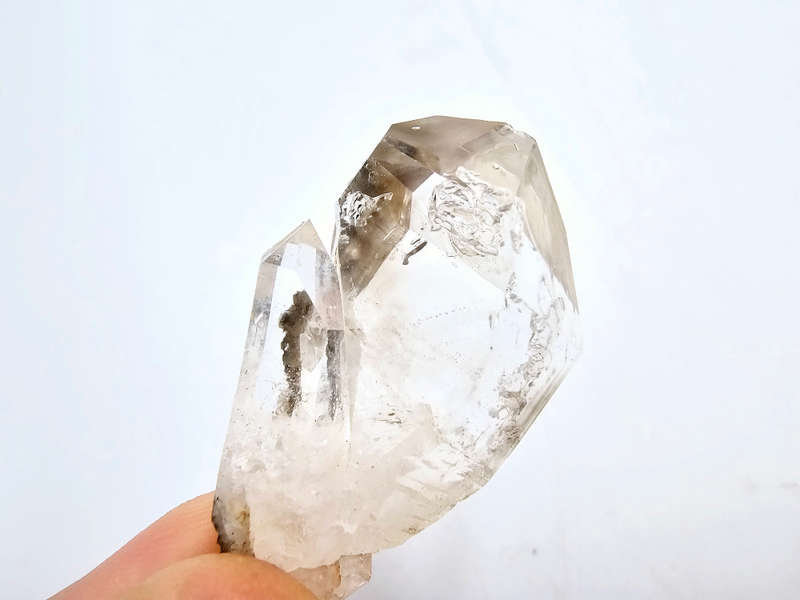 Smoky Quartz Point A22 (12.2g) Enhydro