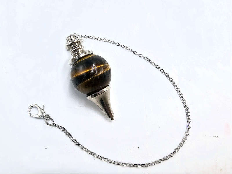 Tigers Eye Pendulum Ball