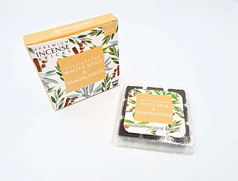Aromafume White Sage &amp; Sandalwood Incense Bricks