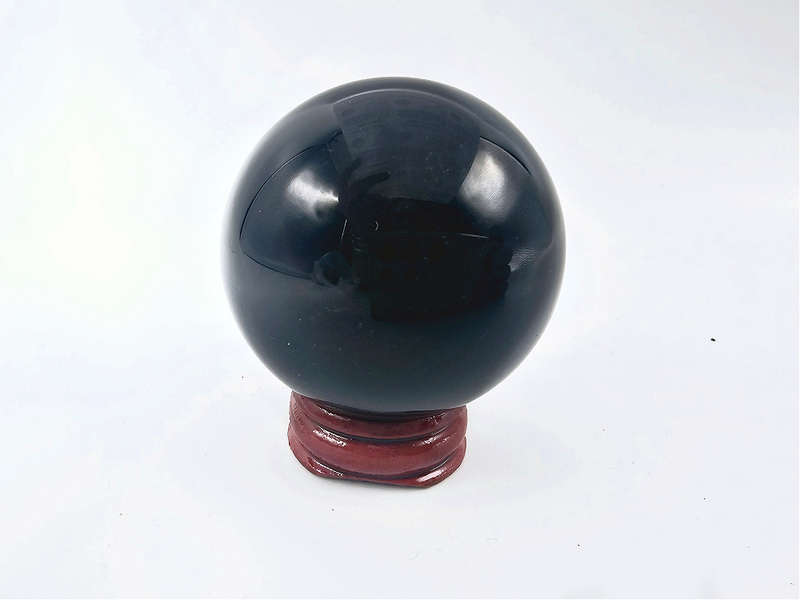 Black Obsidian Sphere (15cm Circumference)