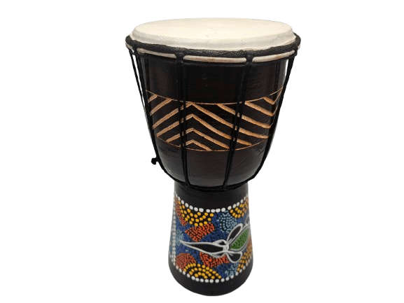 Drum 30cm (Dot Painted in Bali)