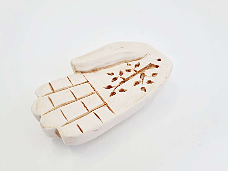 Hand Incence Incense holder White