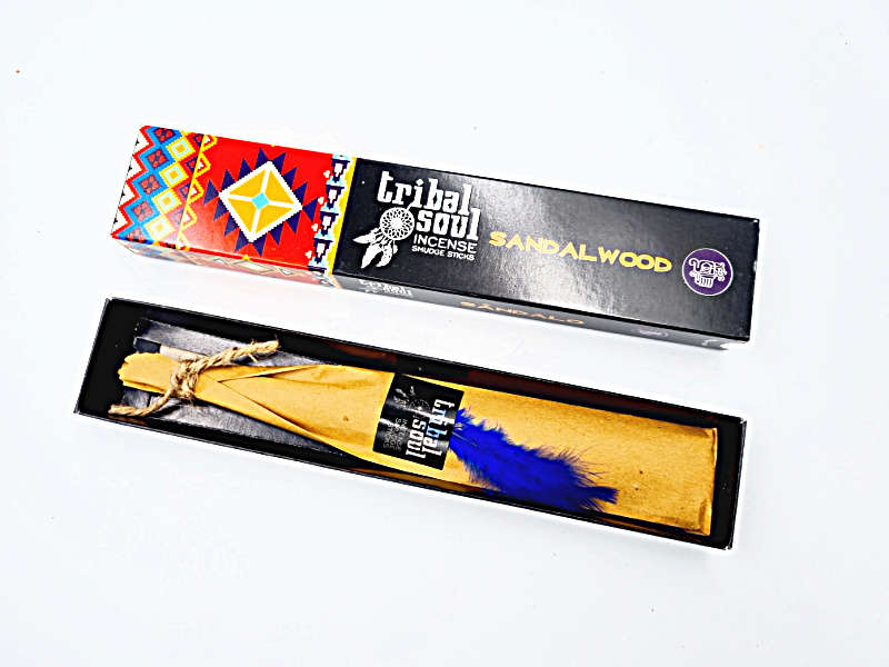 Tribal Soul Sandalwood Incense Smudge Sticks