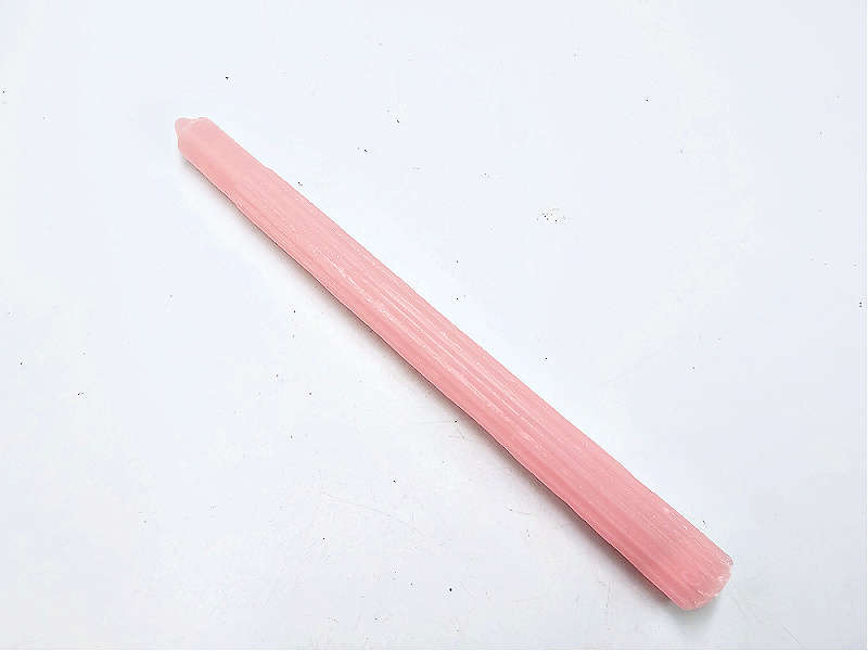 Pink Candles Solid 25cm - Pack of 6 (Love)