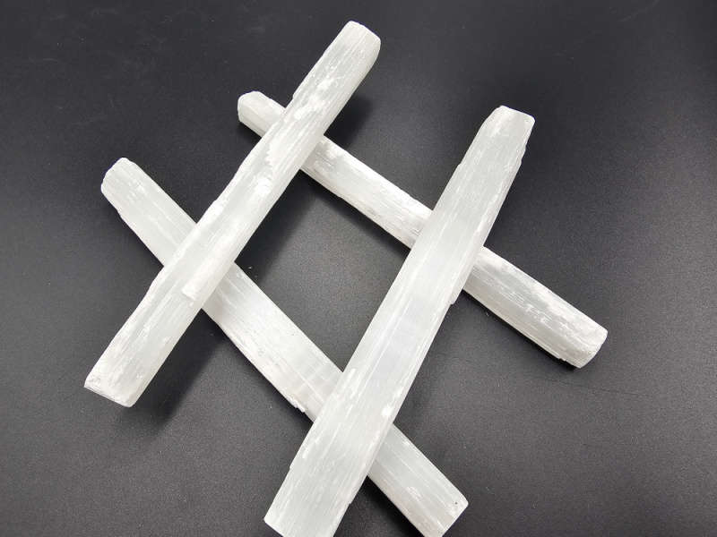 Selenite Stick Rough (20cm)