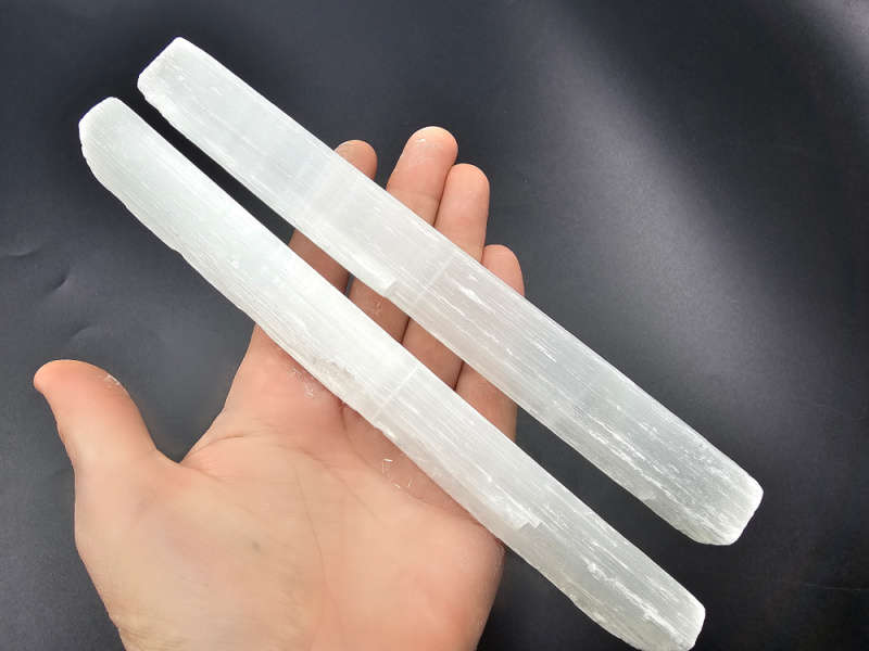 Selenite Stick Rough (20cm)