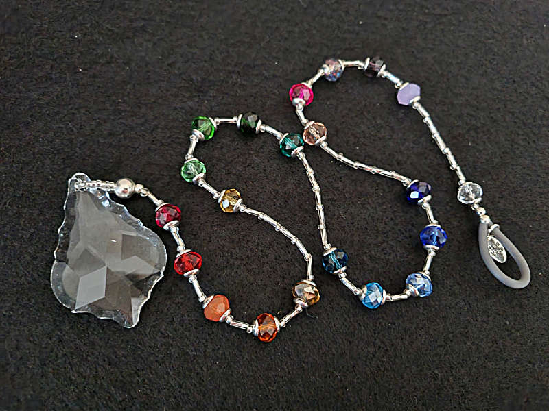Rainbow spectrum Flat Teardrop Sun Catcher