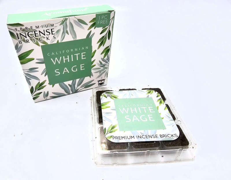 Aromafume Incense Bricks White Sage