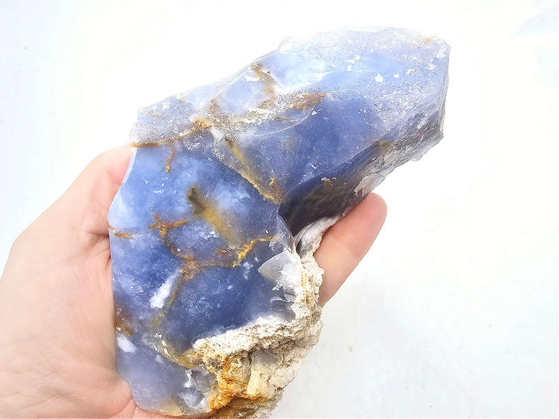 Blue Chalcedony Rough Chunk B (452g)