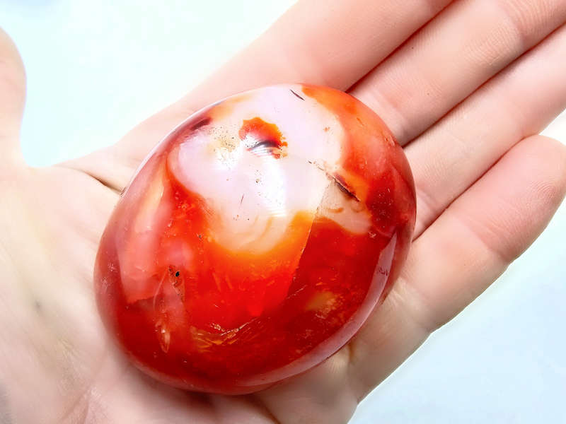 Carnelian Palm Stone I (140g)