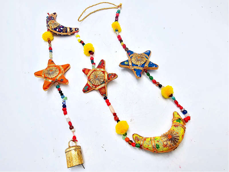 Moon &amp; Stars Colourful Chime (1.1m)