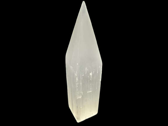 Selenite XL Point Square (20cm)