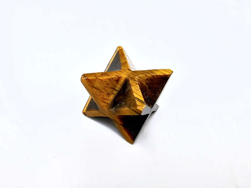 Tigers Eye Merkabah Star (1.5cm)