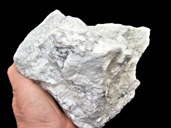 White Howlite Rough Chunk A (1.93kg)