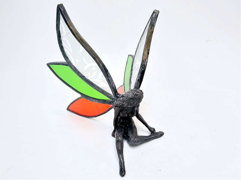 Stained Glass Summer Fairy - Marigold
