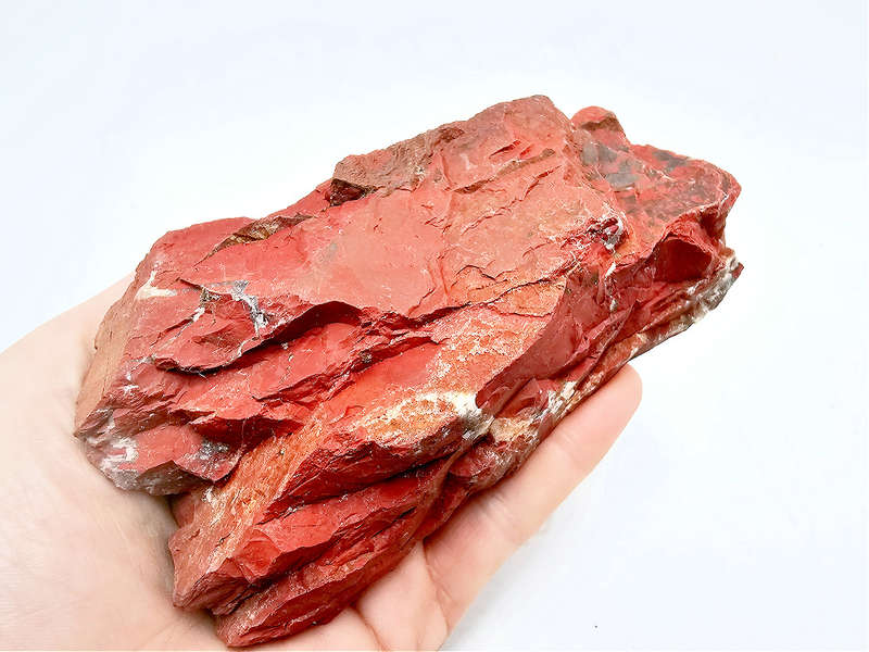 Red Jasper Rough Crystal Chunk A (498g)