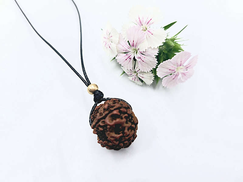 *Rudraksha Bead Necklace (20mm)