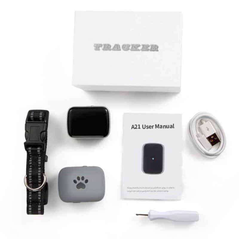 PET Tracker Tag Collar, Free Mobile App, Waterproof