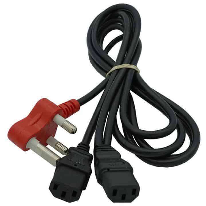 Power Cord Dedicated - Connector IEC, Kettle Cable | 1, 2 or 3 Way - 1.8m