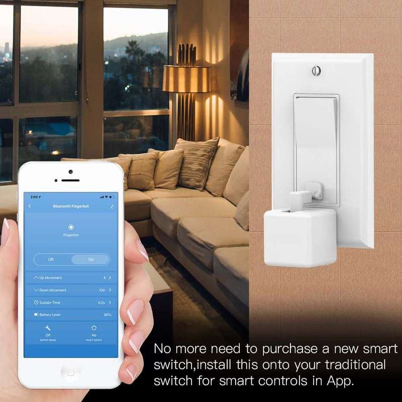 Smart Fingerbot Mechanical Switch Plunger  | BT Tuya Smart Life